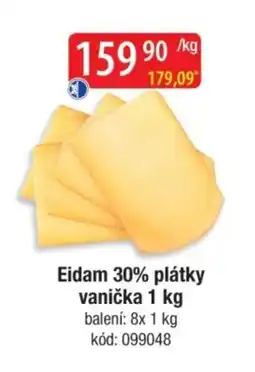 Qanto Eidam 30% plátky vanička nabídka