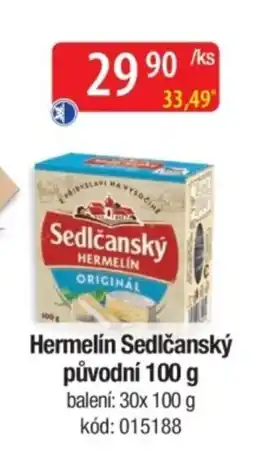 Qanto Hermelín sedlčanský původní nabídka