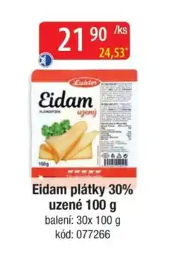 Qanto EIDAM Plátky 30% uzené nabídka