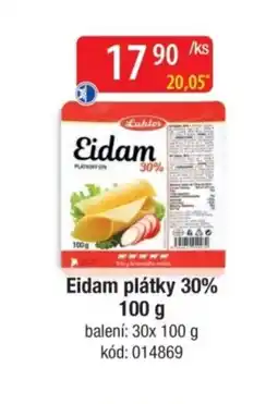 Qanto EIDAM Plátky 30% nabídka