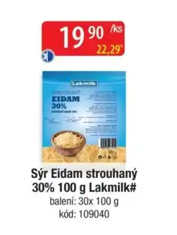 Qanto Sýr eidam strouhaný 30% lakmilk# nabídka