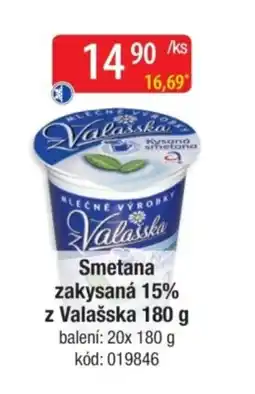 Qanto Smetana zakysaná 15% z valašska nabídka