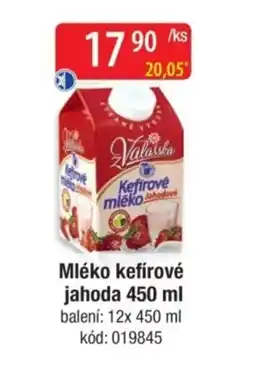 Qanto Mléko kefírové jahoda nabídka