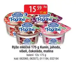 Qanto KUNÍN Rýže mléčná kunín, jahoda, višeň, čokoláda, malina nabídka