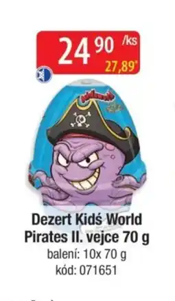 Qanto Dezert kids world pirates ii. vejce nabídka