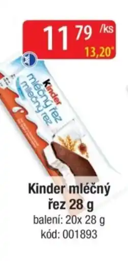 Qanto KINDER Mléčný řez nabídka