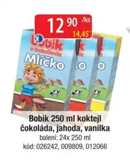 Qanto BOBIÍK Koktejl čokoláda, jahoda, vanilka nabídka