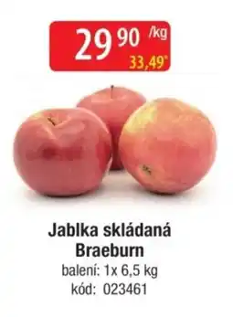 Qanto Jablka skládaná braeburn nabídka