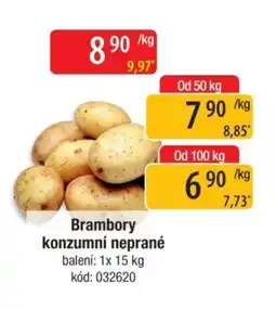 Qanto Brambory konzumní neprané nabídka