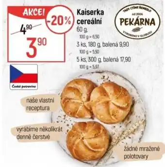 Globus Kaiserka cereální nabídka