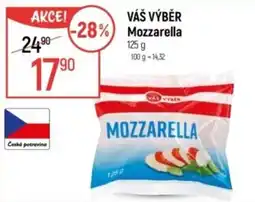Globus VÁŠ VÝBĚR Mozzarella nabídka