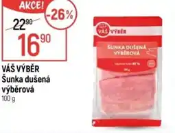 Globus VÁŠ VÝBĚR Šunka dušená výběrová nabídka
