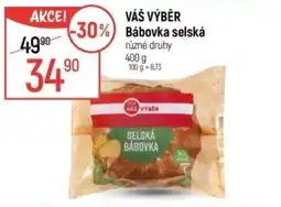 Globus VÁŠ VÝBĚR Bábovka selská nabídka