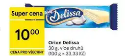 Tesco Orion Delissa, 30 g, více druhů nabídka