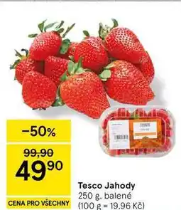 Tesco Tesco Jahody, 250 g nabídka