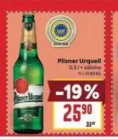 Billa Pivo pilsner urquell nabídka