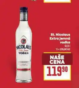 Billa St. nicolaus extra jemná vodka nabídka