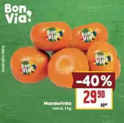 Billa Mandarinky nabídka