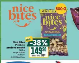 Billa Ni ce bites pistácie pražené solené nabídka