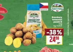 Billa Brambory konzumní nabídka