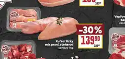 Billa Kuřecí řízky mix prsní, stehenní nabídka