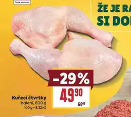 Billa Kuřecí čtvrtky nabídka