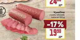 Billa Vysočina nabídka