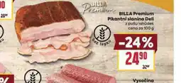 Billa Billa premium pikantní slanina delikates nabídka