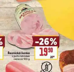 Billa Řeznická šunka nabídka