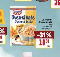 Billa Dr- oetker ovesná kaše nabídka
