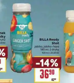 Billa Billa ready shot nabídka