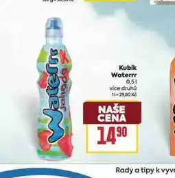 Billa Kubík waterrr nabídka