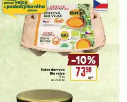 Billa Bio vejce nabídka