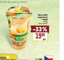 Billa Billa bio jogurtový nápoj nabídka