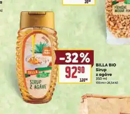 Billa Billa bio sirup z agáve nabídka