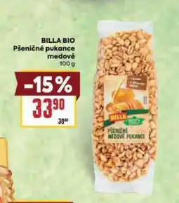 Billa Billa bio pšeničné pikance medové nabídka
