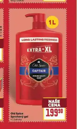 Billa Old spice sprchový gel nabídka