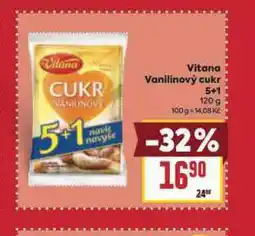 Billa Vitana vanilkový cukr nabídka