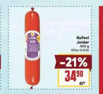 Billa Kuřecí junior nabídka
