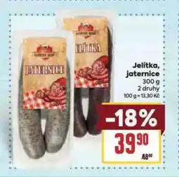 Billa Jaternice nabídka