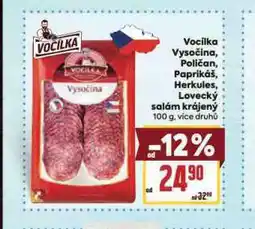 Billa Lovecký salám nabídka