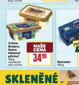 Billa Rama máslová příchuť nabídka