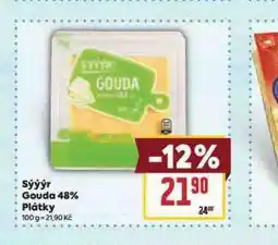 Billa Sýýýr gouda 48% plátky nabídka