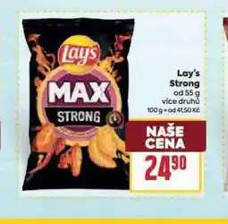 Billa Lay´s strong nabídka