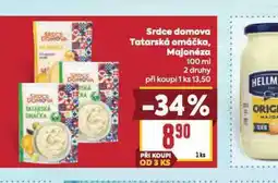 Billa Tatarská omáčka nabídka