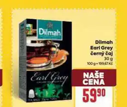 Billa Dilmah earl grey černý čaj nabídka
