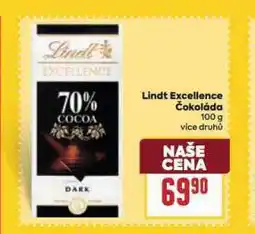 Billa Lindt excellence čokoláda nabídka