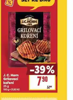 Billa J.c.horn grilovací koření nabídka