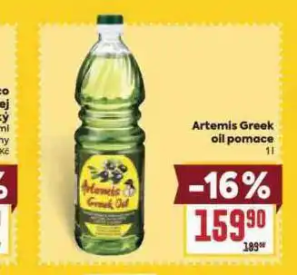 Billa Artemis greek oil pomace nabídka
