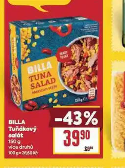 Billa Billa tuňákový salát nabídka